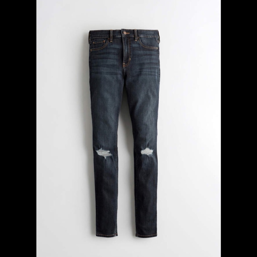 Hollister High-rise super skinny jeans